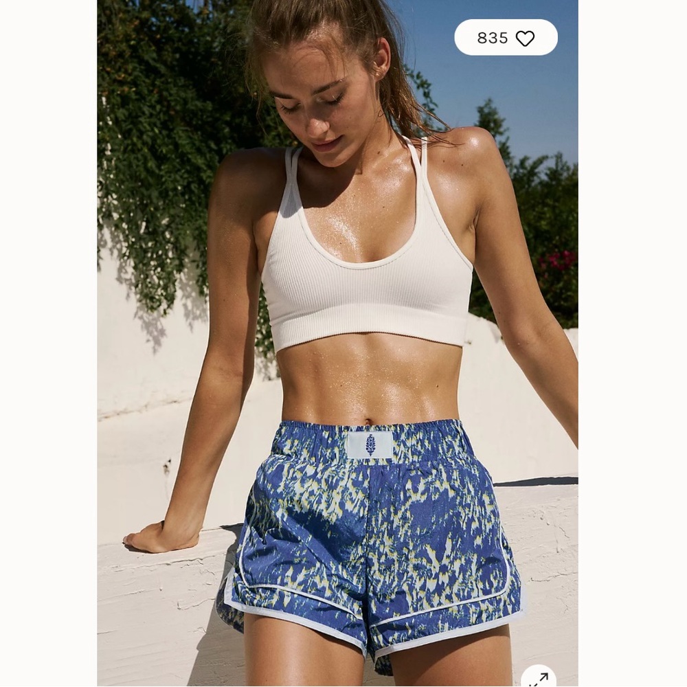 COPY - Free People Movement Varsity Blues Shorts - Size M